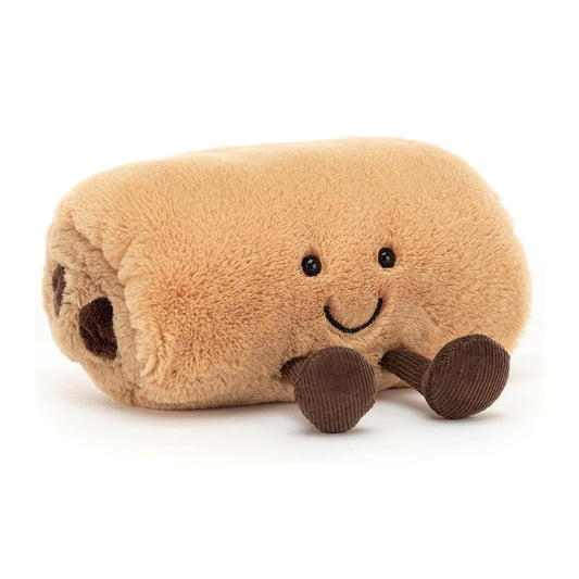 MAYVUL Amuseables Pain Au Chocolat Stuffed Toy, 6 inches - Pastry Plush